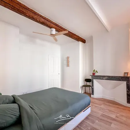 Apartmán La Calade Du Mourillon - Rue Lamalgue - 200 Metres Des Plages - 4 Couchages - Wifi Toulon